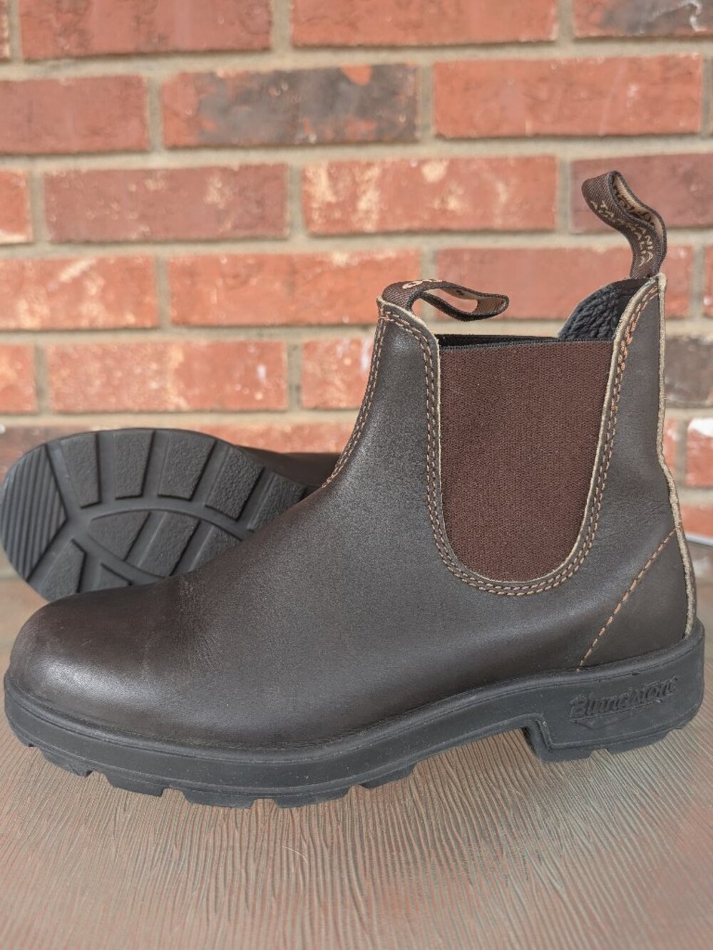 Women's Blundstone Brown Leather Ankle Boots Size 6